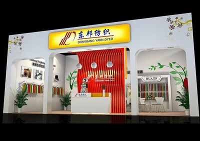 54平米展臺設(shè)計制作：一面開口/現(xiàn)代/木質(zhì)結(jié)構(gòu)/白色，為服裝展展商而作（免費(fèi)使用）