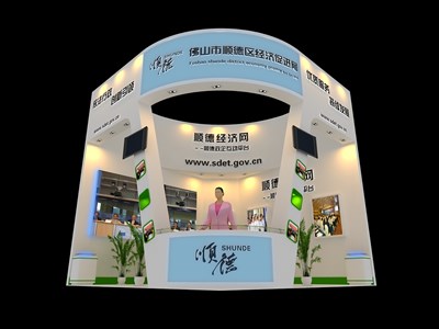 36平米展臺設(shè)計(jì)制作：二面開口/現(xiàn)代/木質(zhì)結(jié)構(gòu)/白色，為綜合展展商而作（免費(fèi)使用）