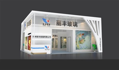 81平米展臺(tái)設(shè)計(jì)制作：二面開(kāi)口/現(xiàn)代/木質(zhì)結(jié)構(gòu)/白色，為建材展展商而作（免費(fèi)使用）